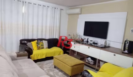 Apartamento com 3 dormitórios à venda, 154 m² por R$ 1.240.000,00 - Ponta da Praia - Santos/SP