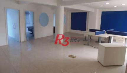 Sala à venda, 353 m² por R$ 550.000,00 - Centro - Santos/SP