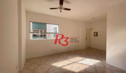 Sala, 73 m² - venda por R$ 430.000,00 ou aluguel por R$ 3.500,00/mês - Vila Belmiro - Santos/SP