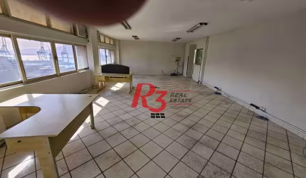 Sala para alugar, 110 m² - Centro - Santos/SP