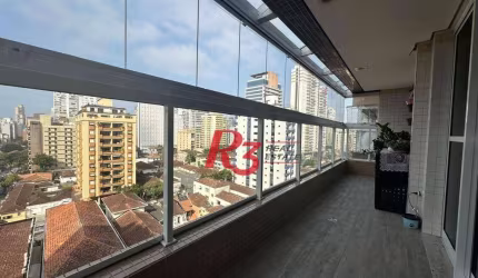 Apartamento com 2 dormitórios à venda, 70 m² por R$ 800.000,00 - Gonzaga - Santos/SP