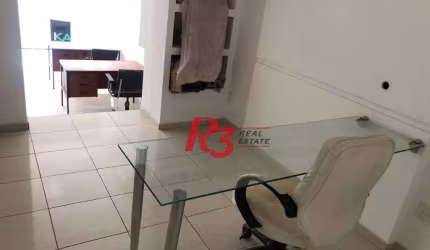 Loja para alugar, 35 m² toda Reformada Aparecida - Santos/SP