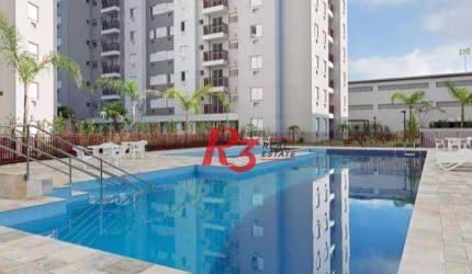 Apartamento com 2 dormitórios à venda, 48 m² por R$ 320.000,00 - Castelo - Santos/SP