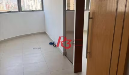 Sala para alugar, 45 m² por R$ 3.500,00/mês - Marapé - Santos/SP
