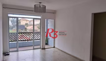 Apartamento com 3 dormitórios à venda, 86 m² por R$ 512.000,00 - Aparecida - Santos/SP