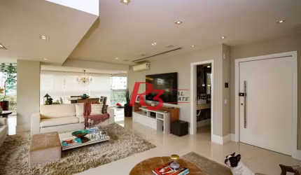 Apartamento, 228 m² - venda por R$ 3.800.000,00 ou aluguel por R$ 26.000,00/mês - Gonzaga - Santos/SP