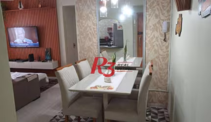 Apartamento à venda, 70 m² por R$ 220.000,00 - Saboó - Santos/SP