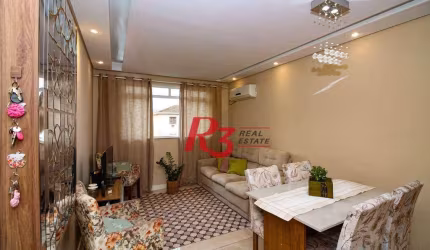 Apartamento à venda, 89 m² por R$ 412.000,00 - Vila Matias - Santos/SP