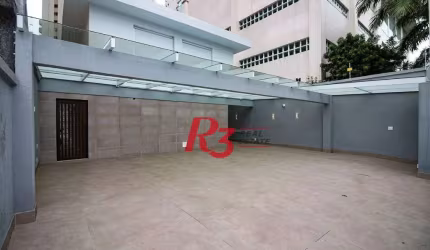 Casa com 3 suítes à venda, 300 m² por R$ 4.500.000 - Ponta da Praia - Santos/SP
