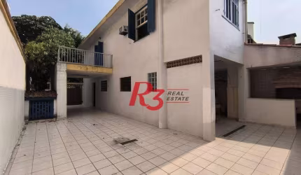 Casa com 3 dormitórios à venda, 210 m² por R$ 2.130.000,00 - Embaré - Santos/SP