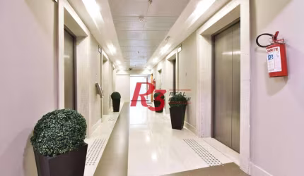 Andar Corporativo, 600 m² - venda por R$ 5.000.000,00 ou aluguel por R$ 16.000,00/mês - Vila Belmiro - Santos/SP