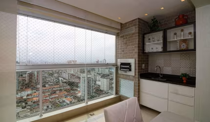 Apartamento à venda, 170 m² por R$ 2.490.000,00 - Boqueirão - Santos/SP