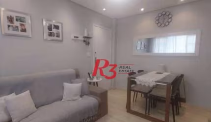 Apartamento com 1 dormitório à venda, 60 m² por R$ 266.000,00 - Itararé - São Vicente/SP
