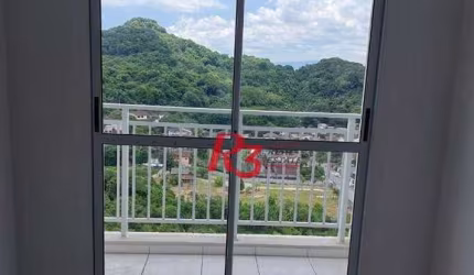 Apartamento com 2 dormitórios à venda, 52 m² por R$ 350.000,00 - Morro de Nova Cintra - Santos/SP