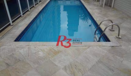 Apartamento com 3 dormitórios à venda, 160 m² por R$ 1.800.000,00 - Pompéia - Santos/SP