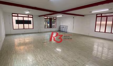 Conjunto para alugar, 130 m² por R$ 7.000,02/mês - Aparecida - Santos/SP
