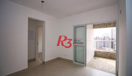 Apartamento com 1 dormitório à venda, 56 m² por R$ 800.000,00 - Boqueirão - Santos/SP
