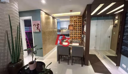 Apartamento à venda, 55 m² por R$ 650.000,00 - Ponta da Praia - Santos/SP