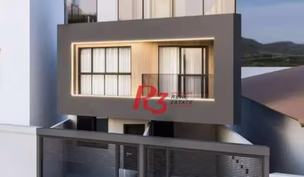 Casa com 3 dormitórios à venda, 125 m² por R$ 1.370.000,00 - Embaré - Santos/SP