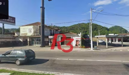 Terreno para alugar, 300 m² por R$ 10.000,00/mês - Chico de Paula - Santos/SP