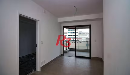 Apartamento com 1 dormitório à venda, 54 m² por R$ 730.000,00 - Boqueirão - Santos/SP