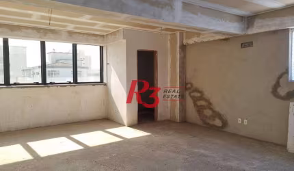 Sala para alugar, 62 m² por R$ 2.800,02/mês - Embaré - Santos/SP