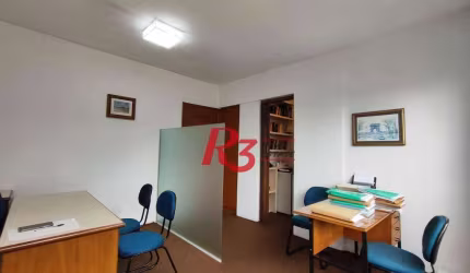 R3 REAL ESTATE VENDE OU ALUGA SALA COMERCIAL!  Sala, 26 m² - venda por R$ 250.000 ou aluguel por R$ 2.500/mês - Centro - Santos/SP