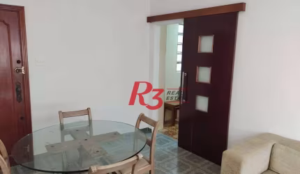 Apartamento com 3 dormitórios à venda, 89 m² por R$ 475.000,00 - Boqueirão - Santos/SP
