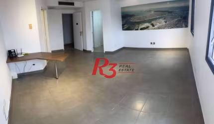 Sala, 50m² - venda por R$ 370.000 ou aluguel por R$ 3.500/mês - Boqueirão - Santos/SP
