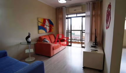Apartamento com 3 dormitórios à venda, 114 m² por R$ 690.000,00 - Boqueirão - Santos/SP