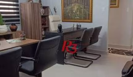 Sala, 62 m² - venda por R$ 375.000,00 ou aluguel por R$ 4.002,00 - Ponta da Praia - Santos/SP