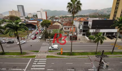 Sala para alugar, 115 m² por R$ 4.400,02/mês - Vila Mathias - Santos/SP