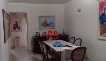 Apartamento com 3 dormitórios à venda, 150 m² por R$ 1.290.000,00 - Pompéia - Santos/SP