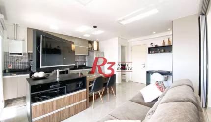 Studio à venda, 57 m² por R$ 960.000,00 - Gonzaga - Santos/SP
