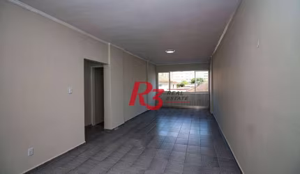 Apartamento, 156 m² - venda por R$ 650.000,00 ou aluguel por R$ 3.800,02/mês - Aparecida - Santos/SP