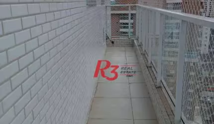 Apartamento com 1 dormitório à venda, 67 m² por R$ 690.000,00 - Boqueirão - Santos/SP