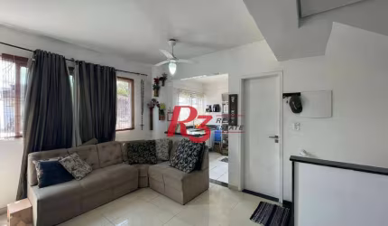Casa à venda, 105 m² por R$ 480.000,00 - Estuário - Santos/SP