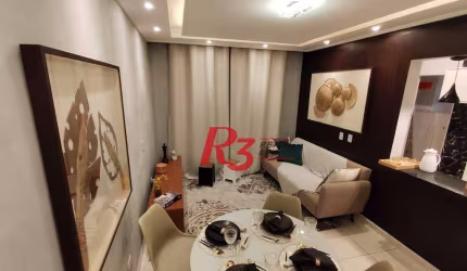 Apartamento com 2 dormitórios à venda, 60 m² por R$ 350.000,00 - Vila Voturuá - São Vicente/SP