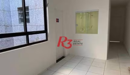 Sala para alugar, 22 m² por R$ 3.900,02/mês - José Menino - Santos/SP