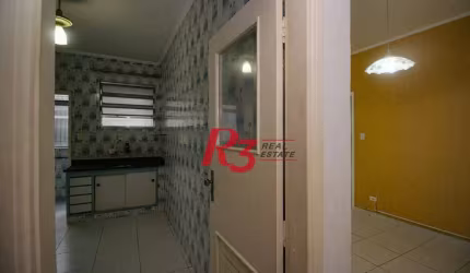 Apartamento com 2 dormitórios à venda, 78 m² por R$ 469.000,00 - Boqueirão - Santos/SP