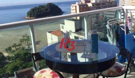 Apartamento à venda, 48 m² por R$ 520.000,00 - José Menino - Santos/SP
