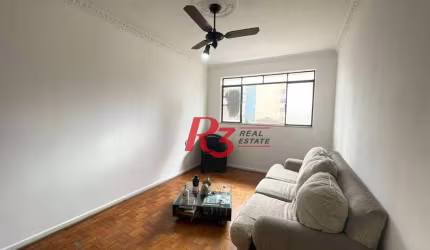 Apartamento à venda, 80 m² por R$ 550.000,00 - Gonzaga - Santos/SP