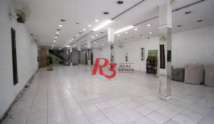 Loja para alugar, 720 m² por R$ 16.000,00/mês - Centro - Santos/SP