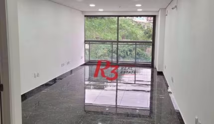 Sala à venda, 42 m² por R$ 250.000,00 - Valongo - Santos/SP