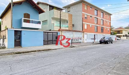 Sobrado com 3 dormitórios à venda, 360 m² por R$ 1.000.000,00 - Estuário - Santos/SP