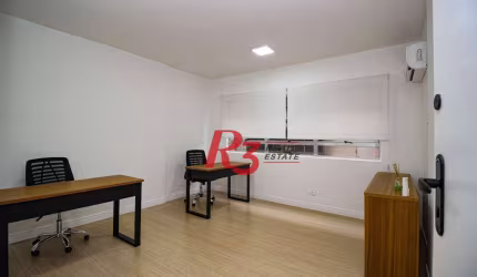 Sala, 24 m² - venda por R$ 120.000,00 ou aluguel por R$ 2.000,00/mês - Centro - Santos/SP