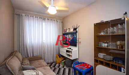 Apartamento à venda, 43 m² por R$ 280.000,00 - Castelo - Santos/SP