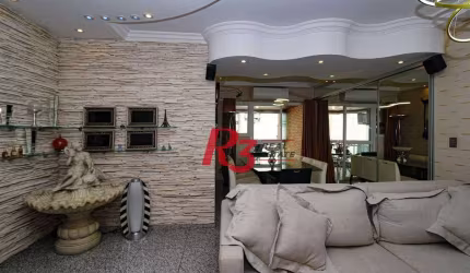 Apartamento à venda, 118 m² por R$ 1.580.000,00 - Boqueirão - Santos/SP