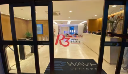 Sala, 43 m² - venda por R$ 261.000,00 ou aluguel por R$ 2.500,00/mês - Valongo - Santos/SP