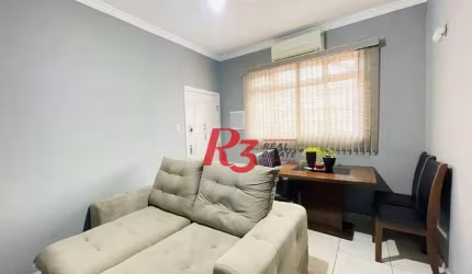 Apartamento com 2 dormitórios à venda, 62 m² por R$ 490.000,00 - Gonzaga - Santos/SP